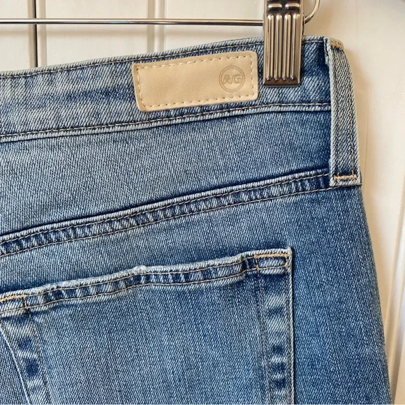 Adriano Goldschmeid AG-ED The Isabelle High-Rise Straight Crop Jeans Size 32 - Picture 6 of 13